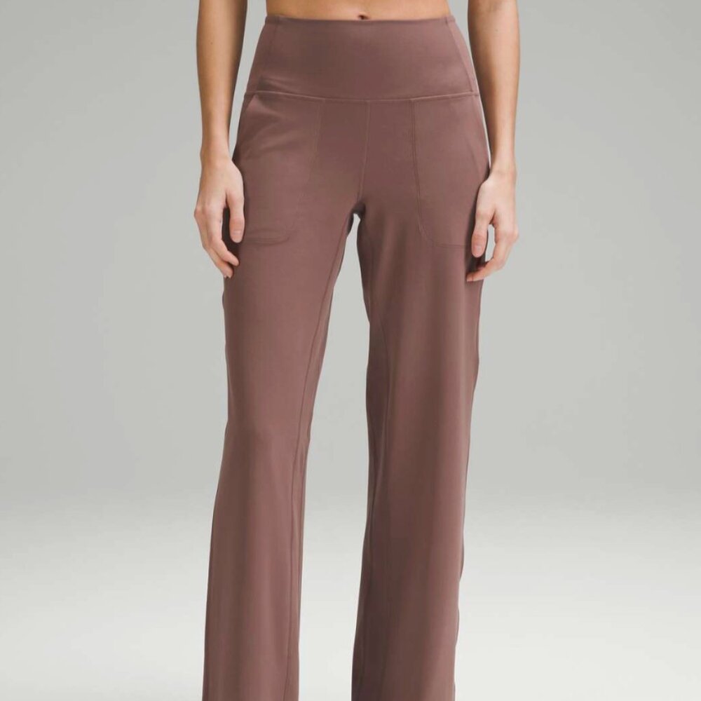 Lululemon Align High-Rise Wide-Leg Pant | Dark Oxide Size 2